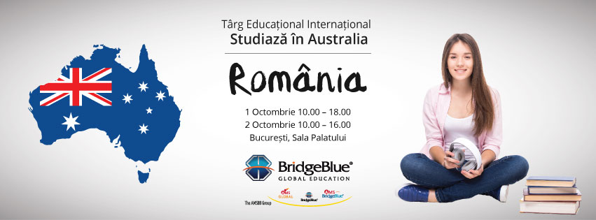 Studiază în Australia la Târgul Educațional Internațional RIUF, Sesiunea Toamnă 2016, București